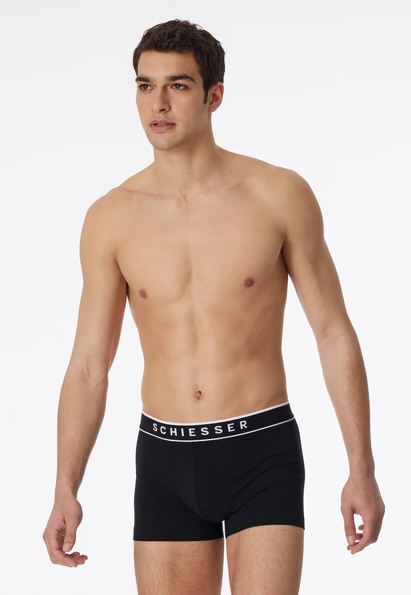 Enge Boxershorts 5er-Pack Schwarz - 95/5