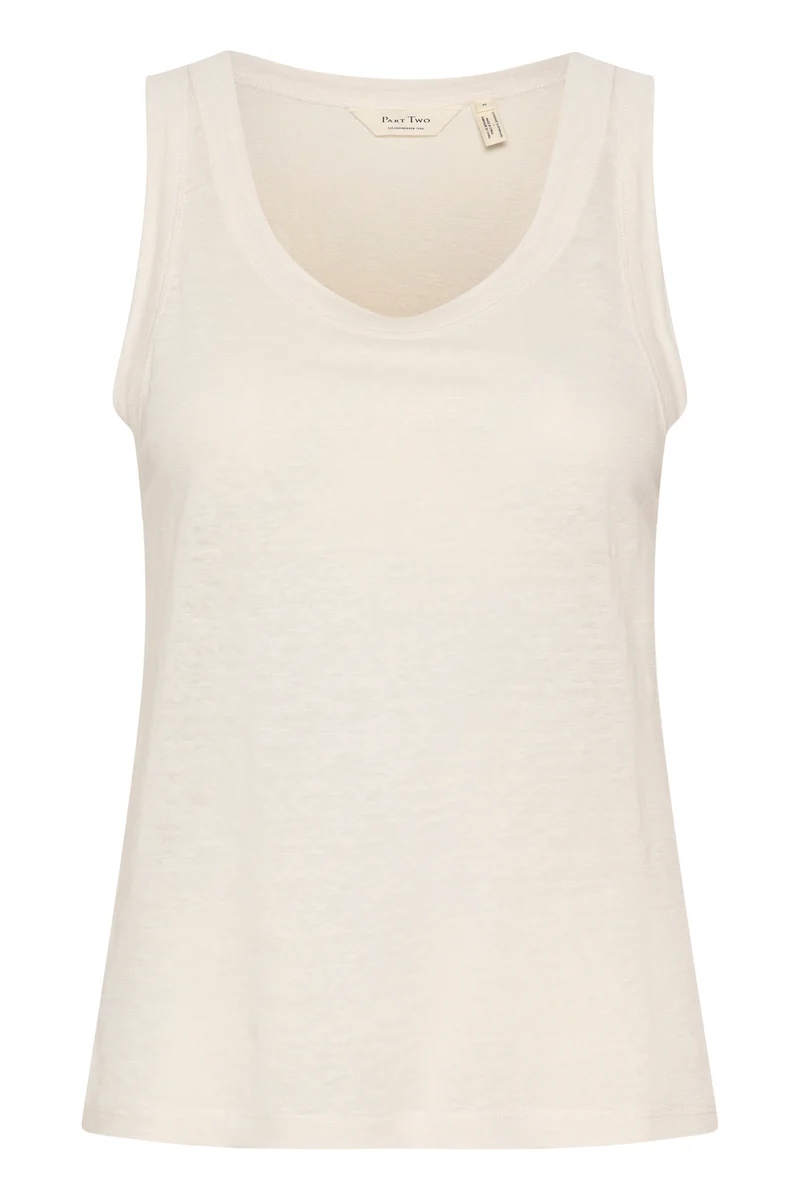 Camisole en lin Garasey