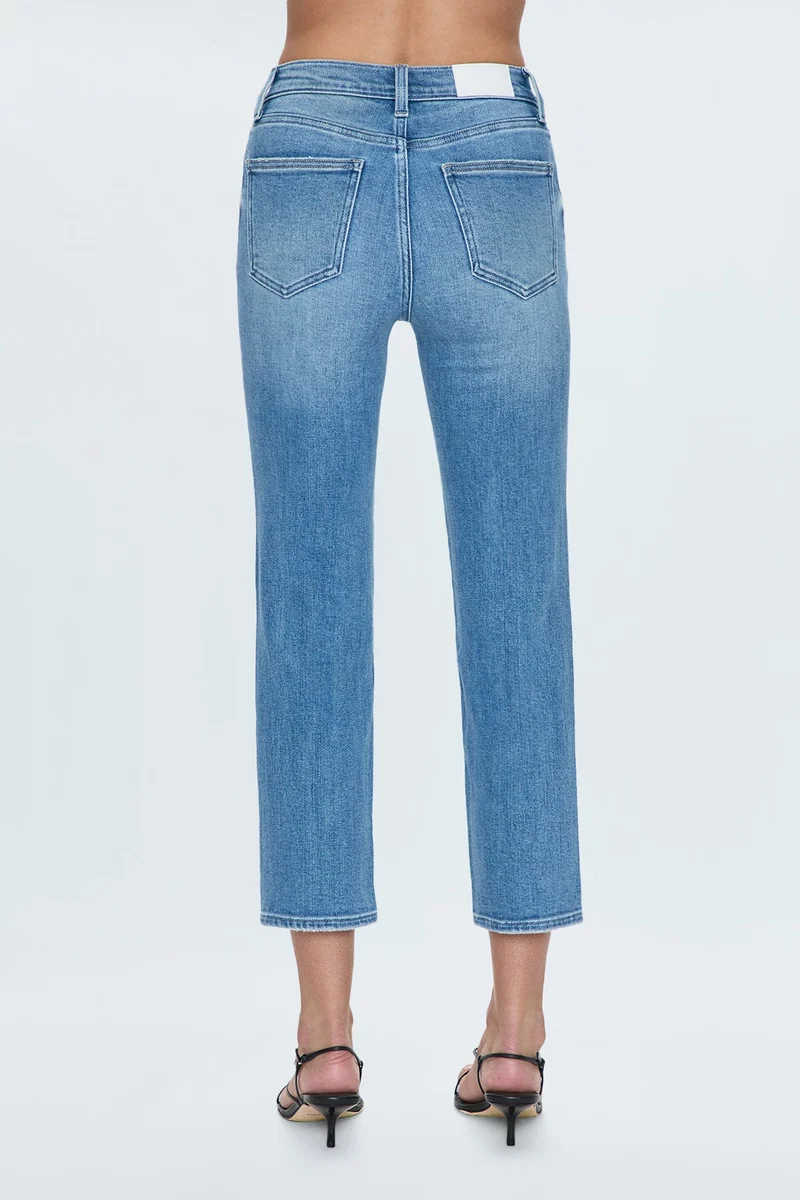 Jeans semi-ajusté Monroe Crop