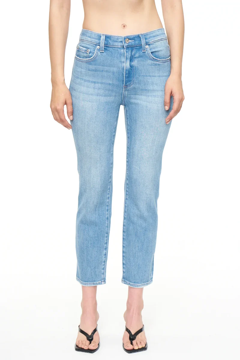 Jeans semi-ajusté Monroe Crop