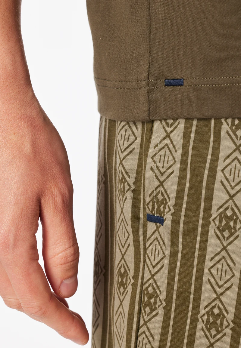 Poloshirt Oliv - Mix+Relax
