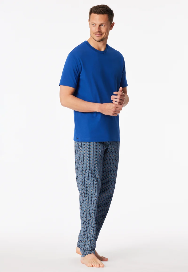 T-Shirt Blau - Mix+Relax