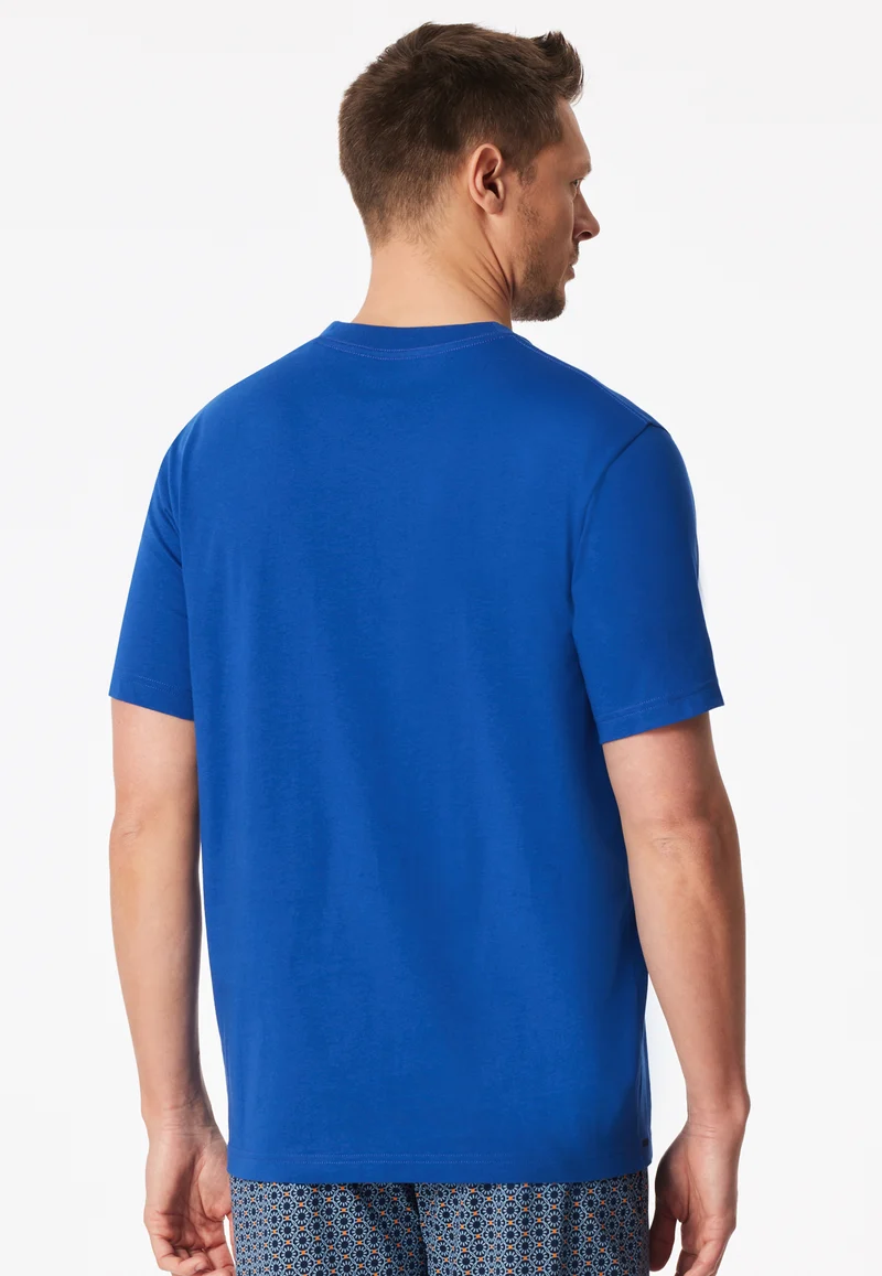 T-Shirt Blau - Mix+Relax