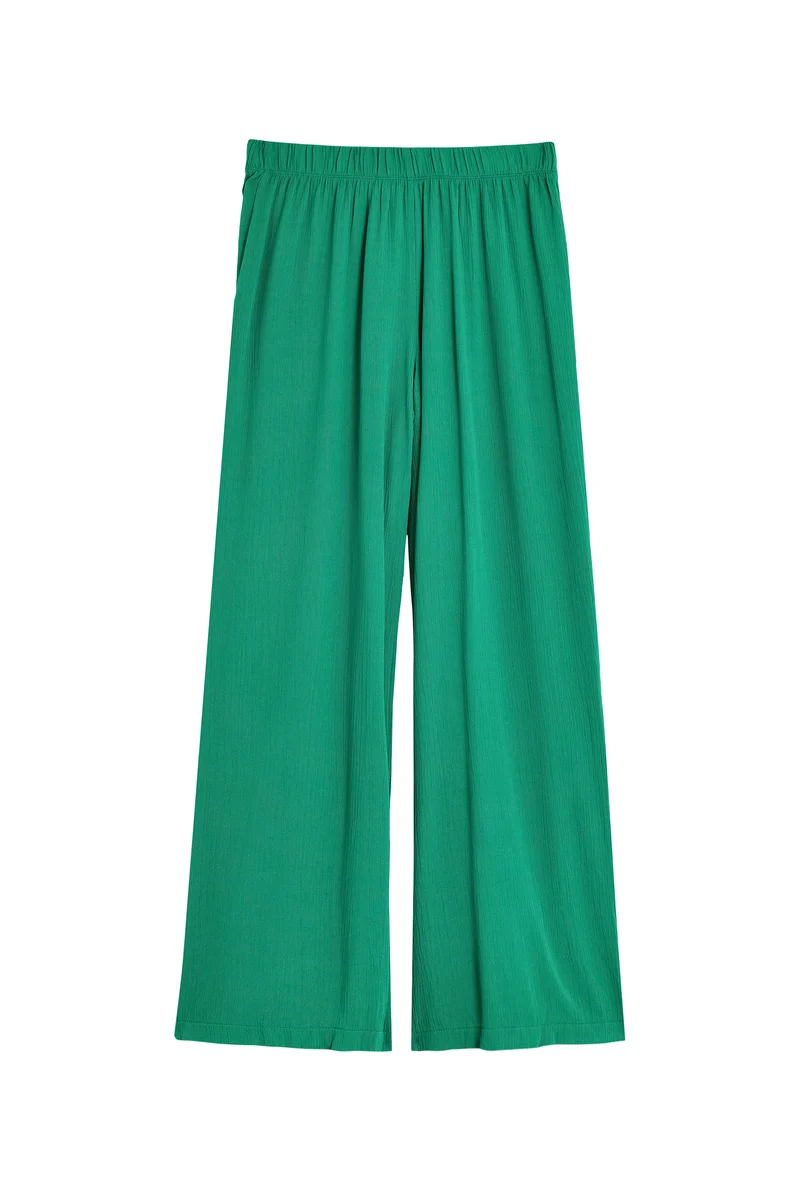Pantalon Texturé - Vert