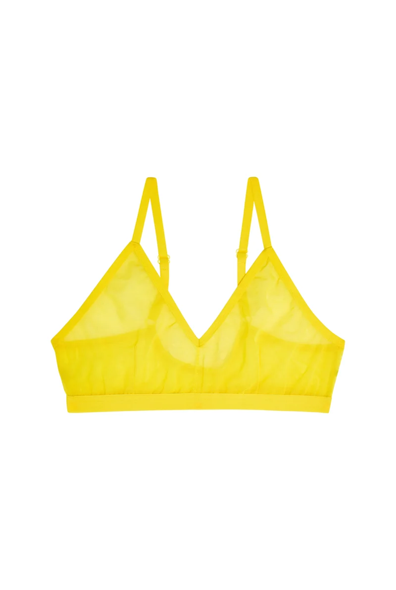 Brassière Tulle - Jaune
