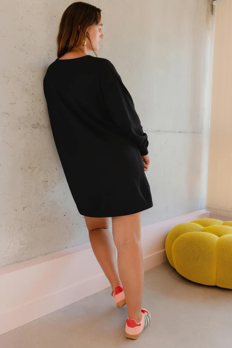 Robe sweat - Noir