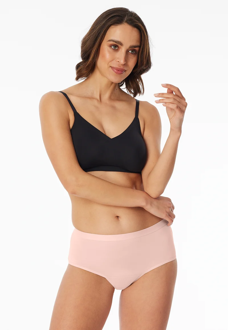 Periodenslip 2er-Pack Schwarz/Rosa - Secret Care