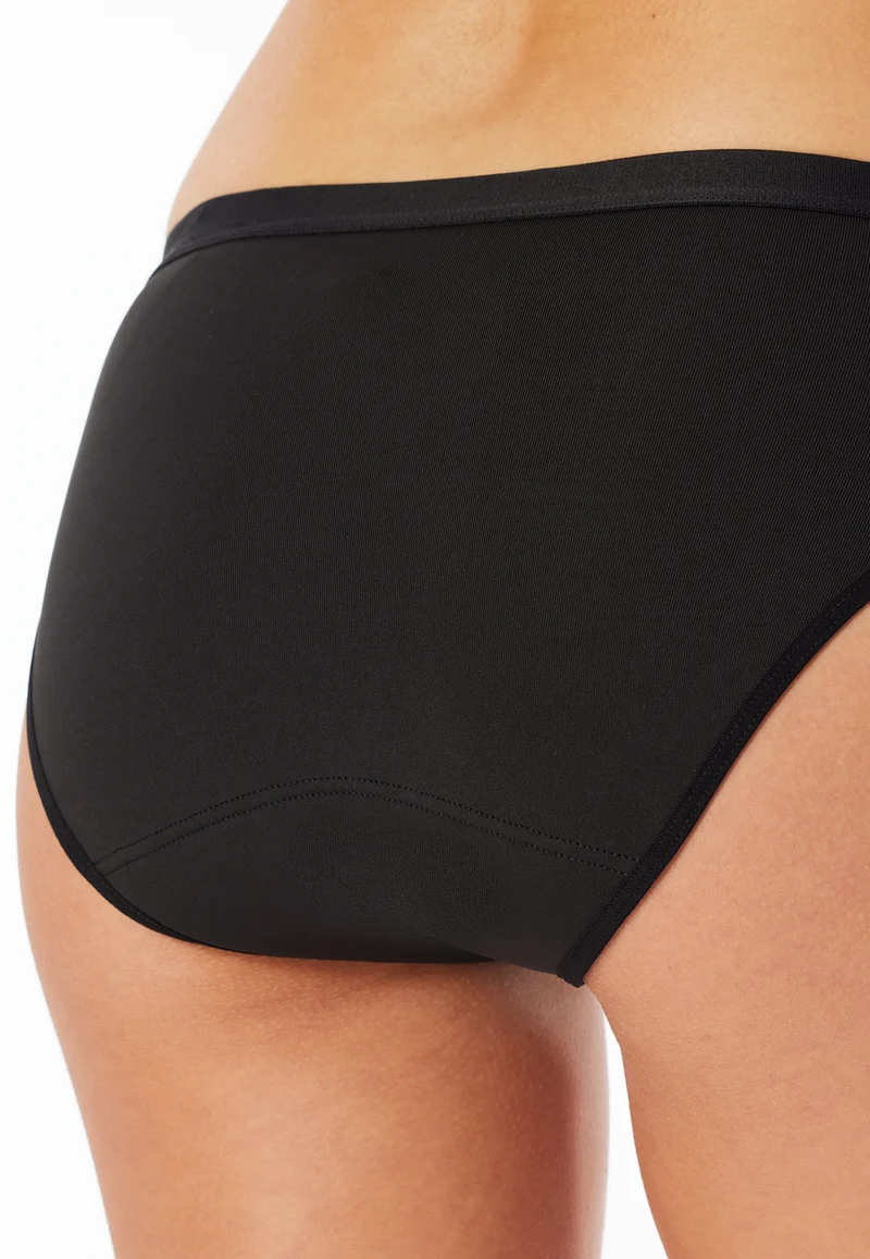 Periodenslip 2er-Pack Schwarz - Secret Care