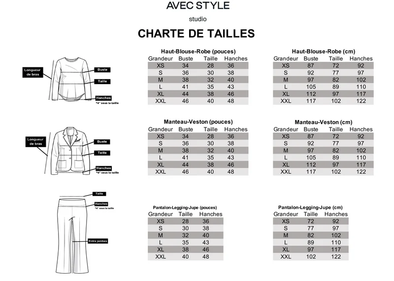 Blazer décontracté écru - Sienna - Avec Style Studio