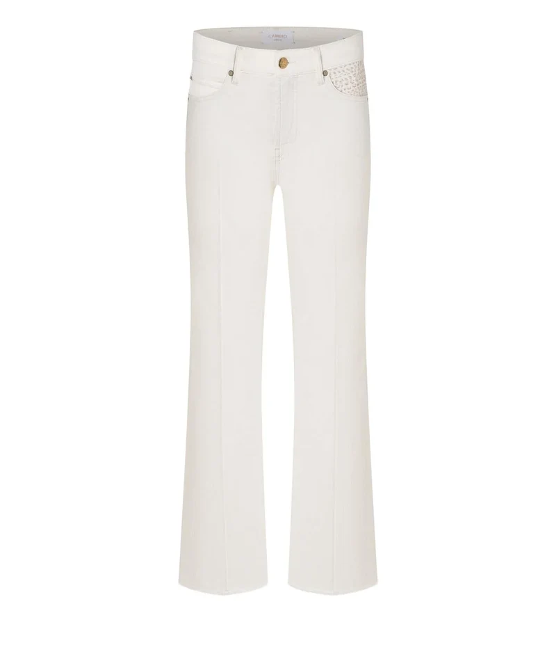 Jeans évasé extensible Francesca