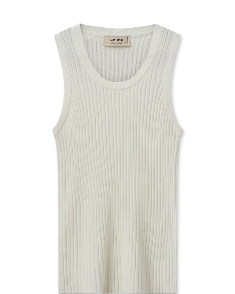 Camisole côtelée en tricot Relena
