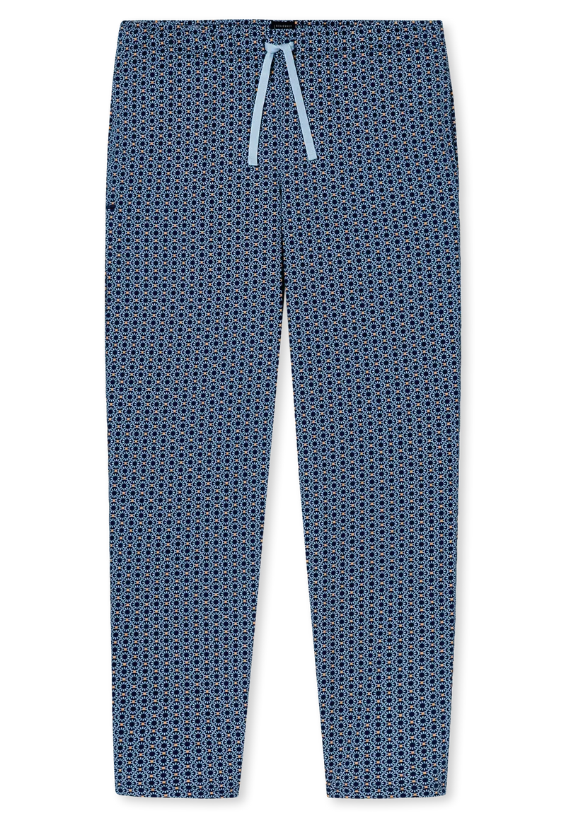 Hose Blau gemustert - Mix+Relax