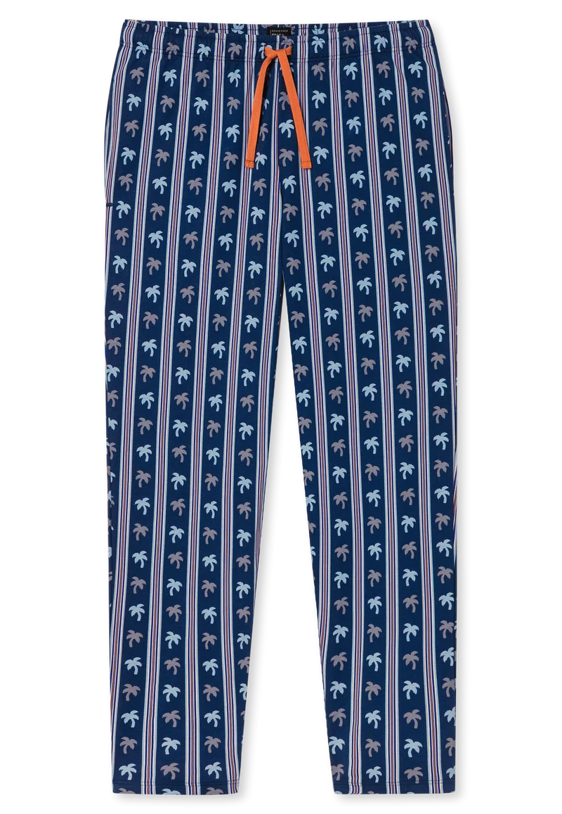 Hose Blau/Grau gemustert - Mix+Relax