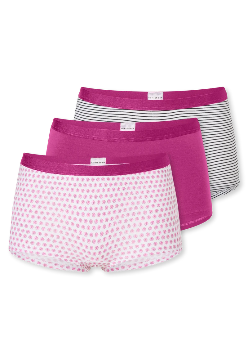 Shorts 3er-Pack Pink - 95/5
