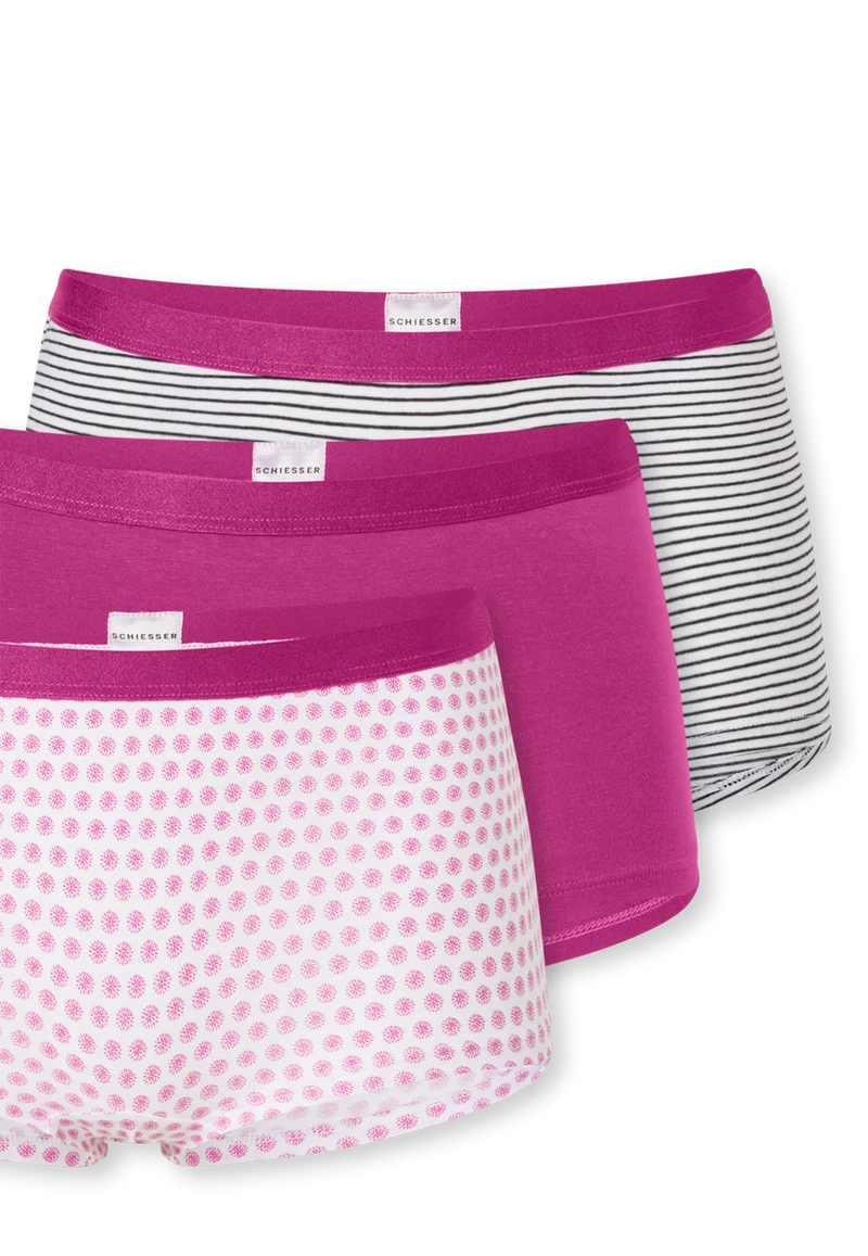 Shorts 3er-Pack Pink - 95/5