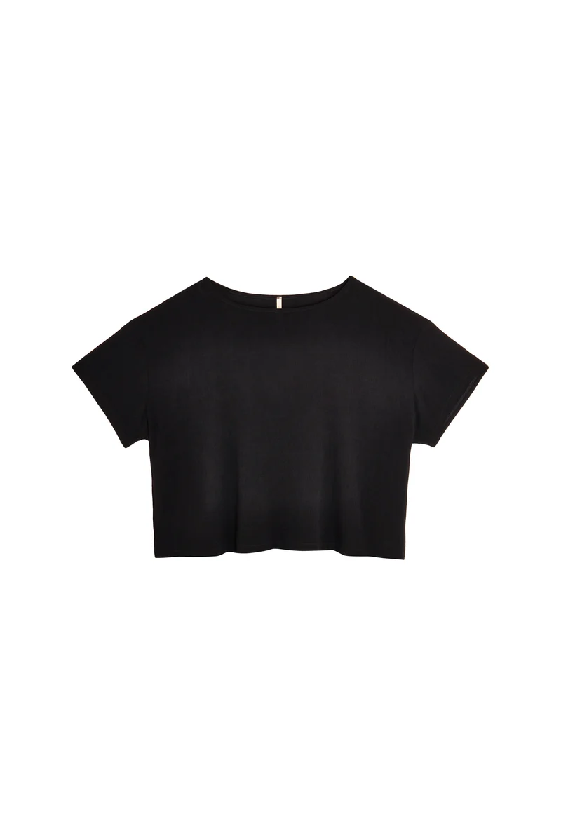 Top Texturé - Noir