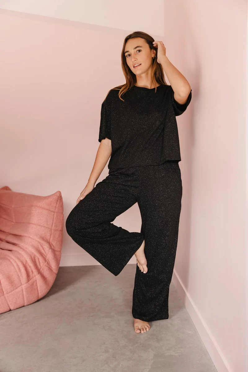 Pyjama Long Coton BIO - Paillettes