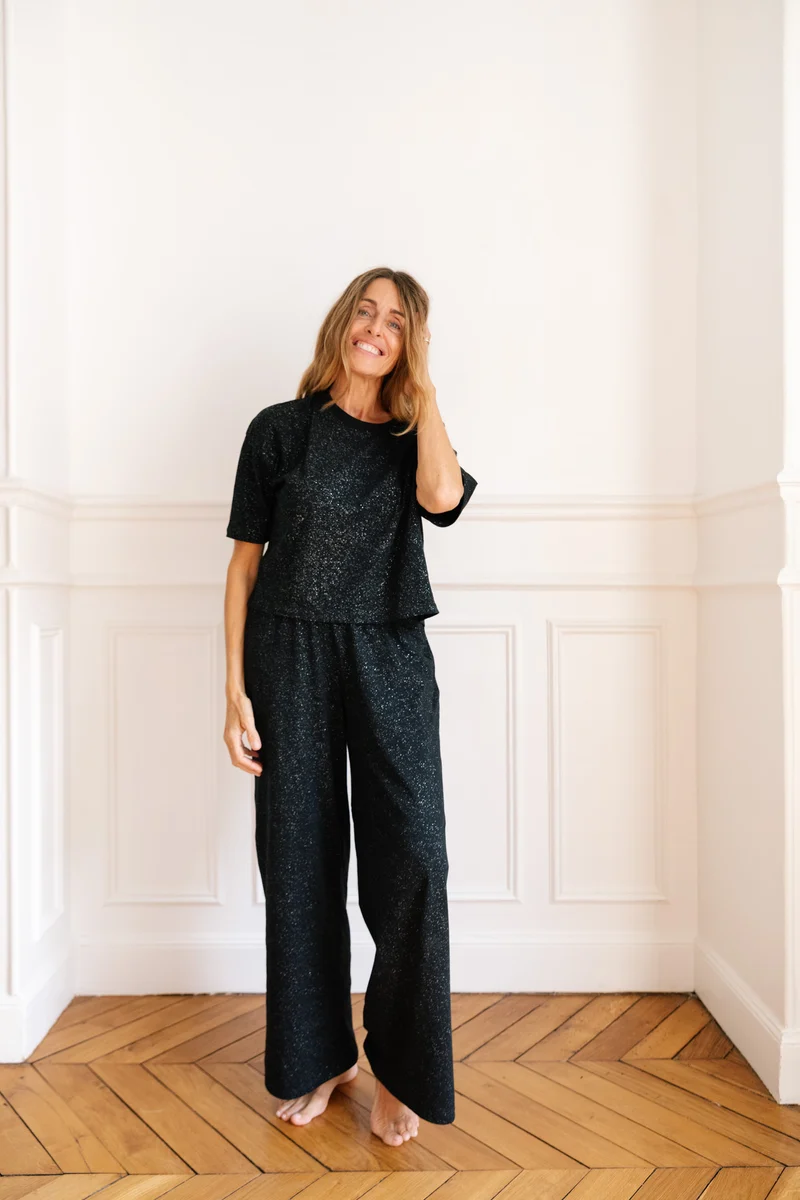 Pyjama Long Coton BIO - Paillettes