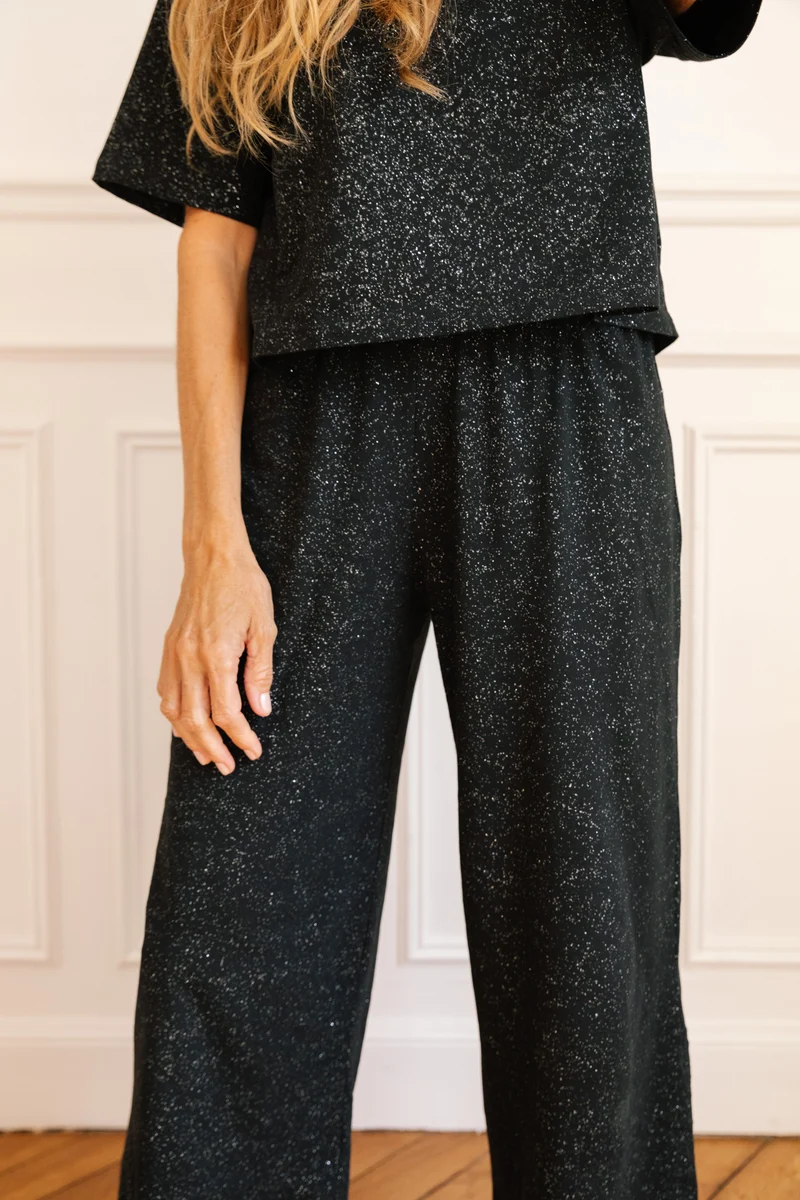 Pyjama Long Coton BIO - Paillettes