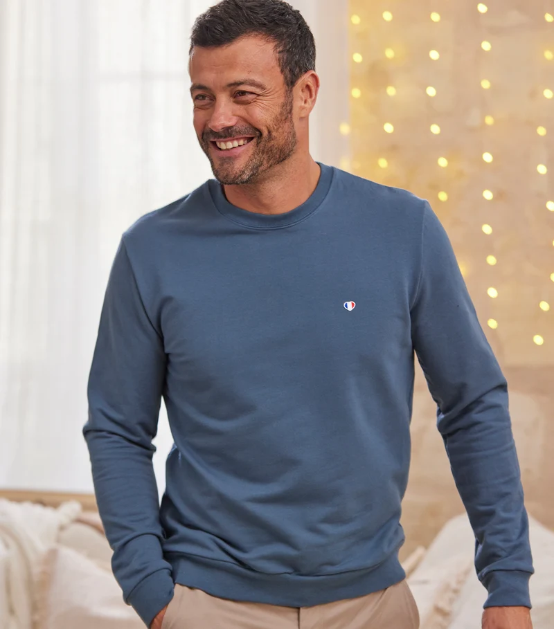Sweat Homme Azur - Iconique