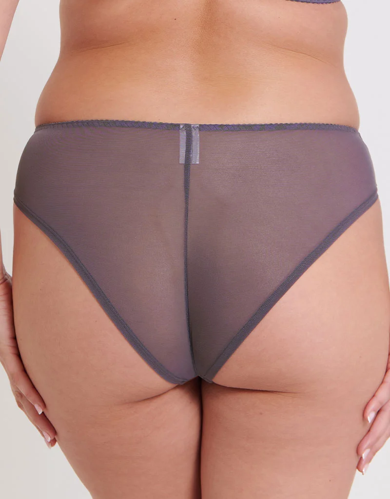Flirtelle Isla Brazilian Brief Twilight Grey