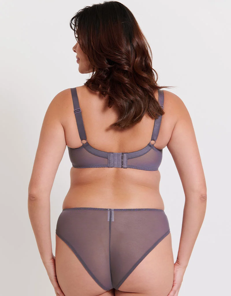 Flirtelle Isla Brazilian Brief Twilight Grey