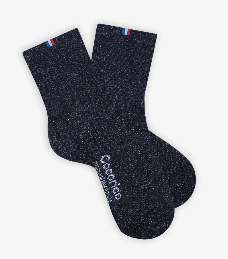 Chaussettes Femme Noir - L'etoilee