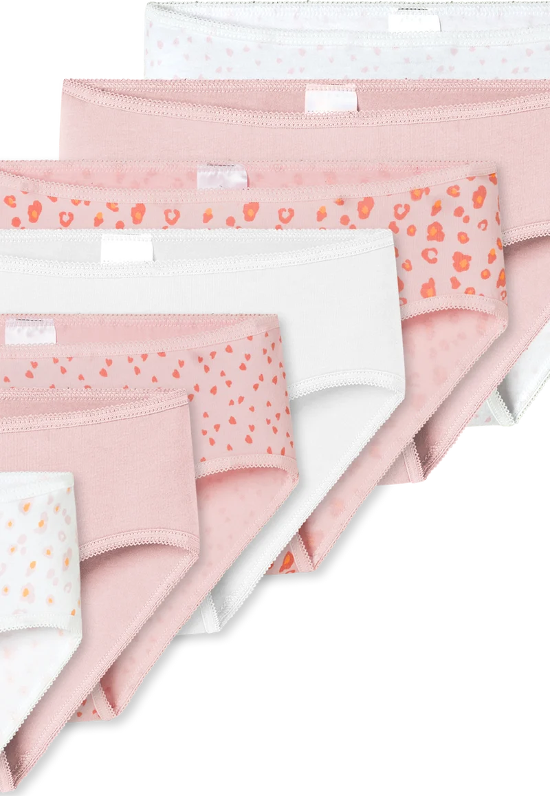 Slip 7er-Pack Bunt gemustert - 95/5