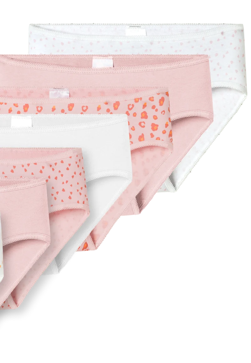 Slip 7er-Pack Bunt gemustert - 95/5