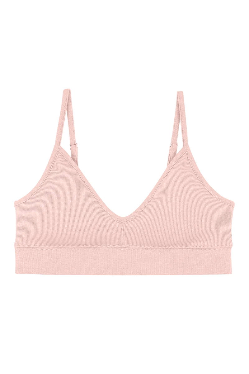 Brassière Coton BIO - Rose Blush