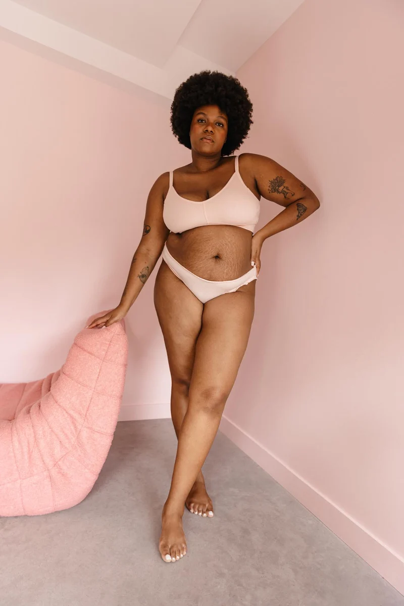 Brassière Coton BIO - Rose Blush
