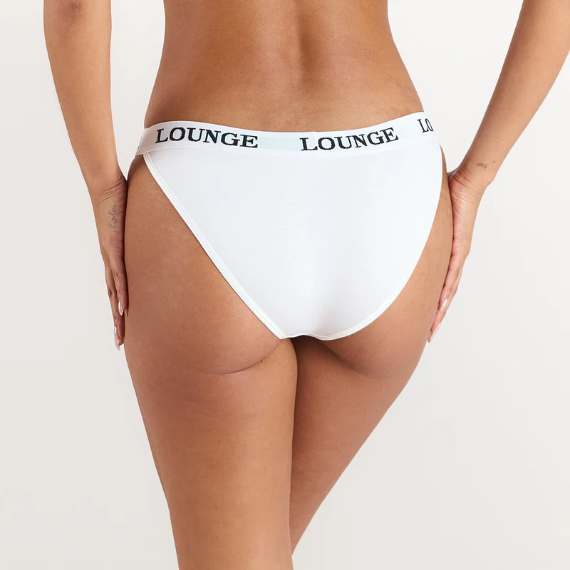 Bamboo Triangle Culotte - Tout Blanc
