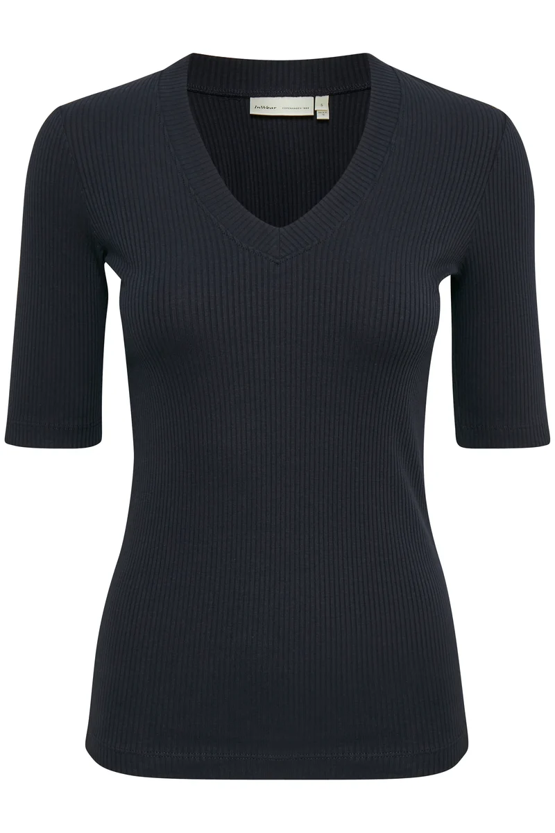 T-shirt élégance col V Dagna