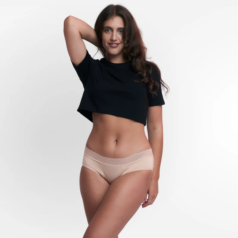 SNOCKS x femtis Period Panty - VIKA Hipster | Karamell