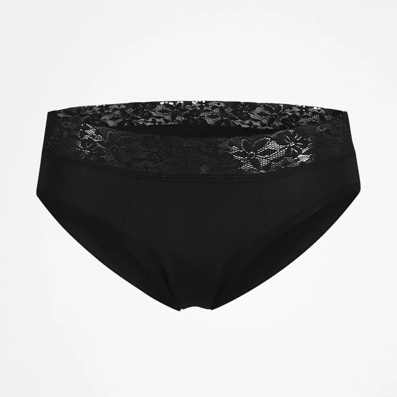 SNOCKS x femtis Period Panty - ALWA Slip Period | Schwarz