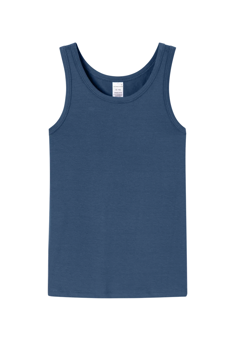 Unterhemd 2er-Pack Blau/Weiss - 95/5