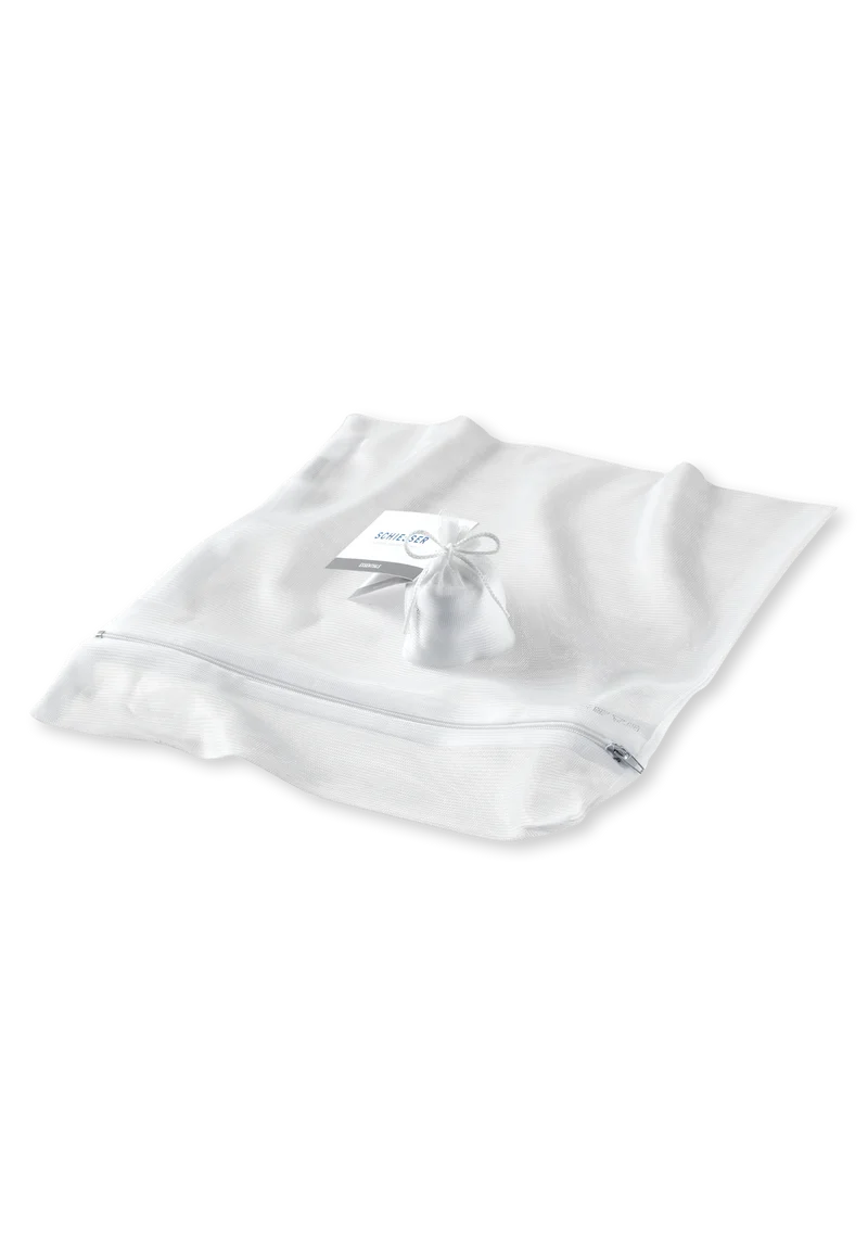 Wäschenetz mit Reißverschluss Weiss