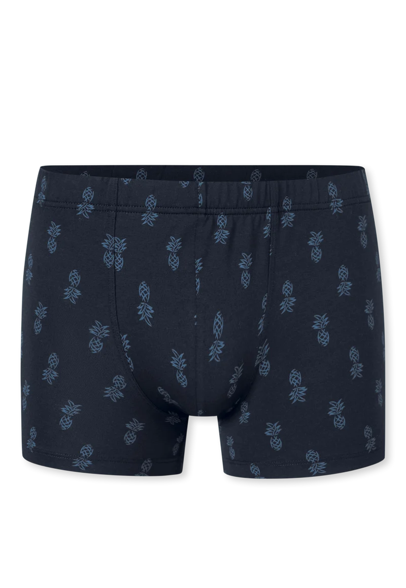 Shorts 5er-Pack Blau/Weiss gemustert - 95/5
