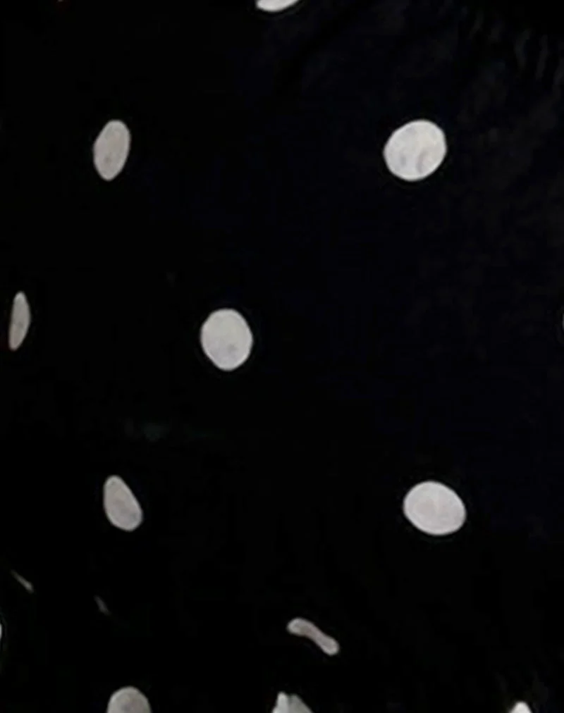 Tiga Bralette en Polka Black
