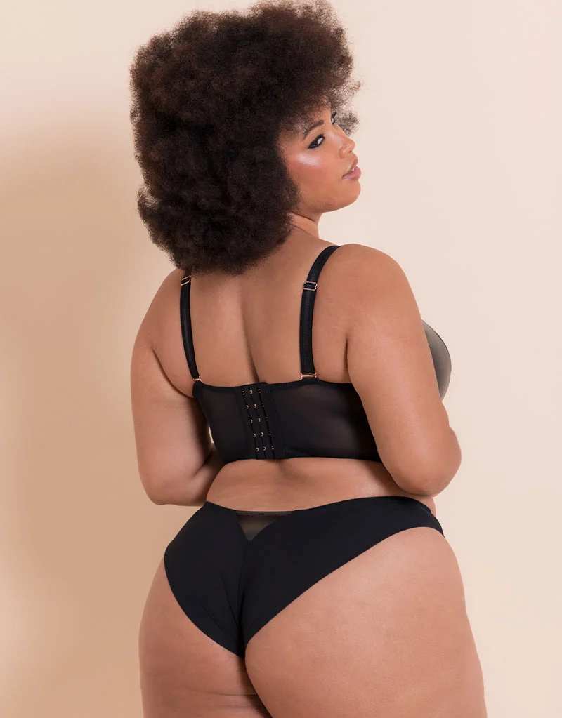 Scantilly Hell For Pleather Brazilian Black