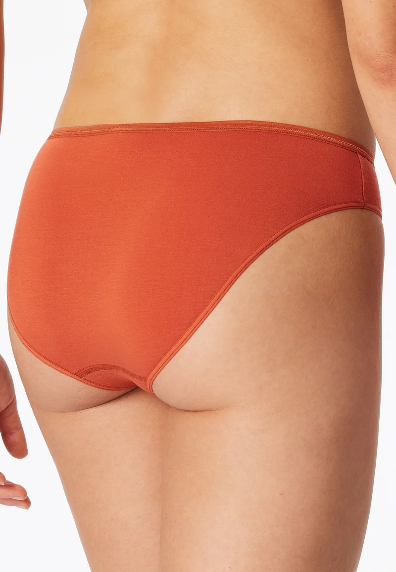 Slip 2er-Pack Orange/Weiss - Modal Essentials