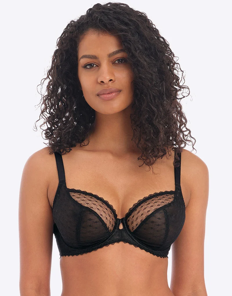 Freya Signature Plunge Bra Black