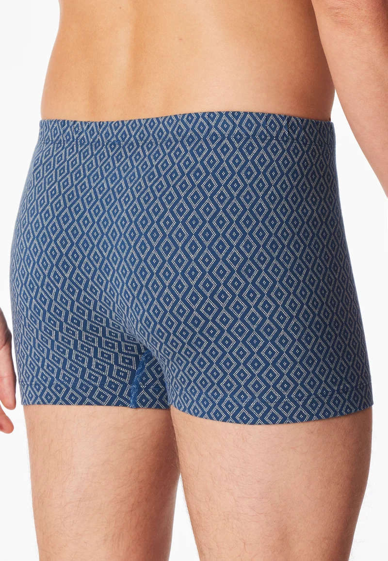 Enge Boxershorts Blau gemustert - 95/5