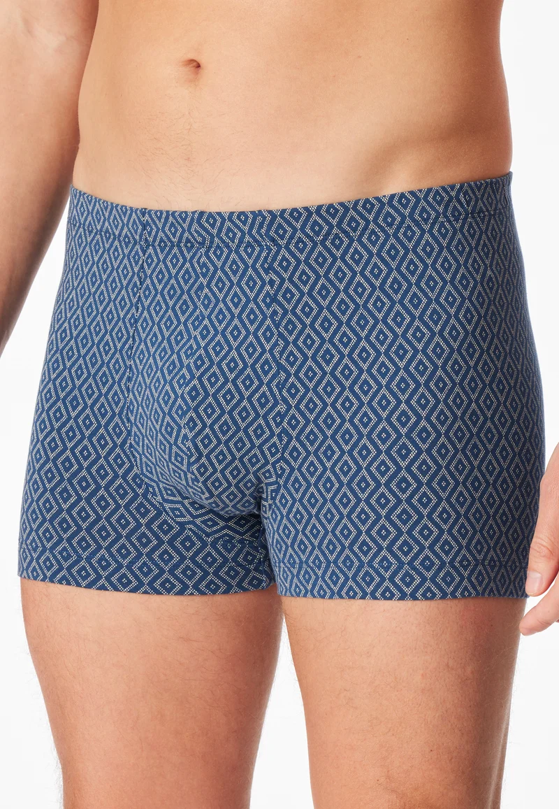 Enge Boxershorts Blau gemustert - 95/5