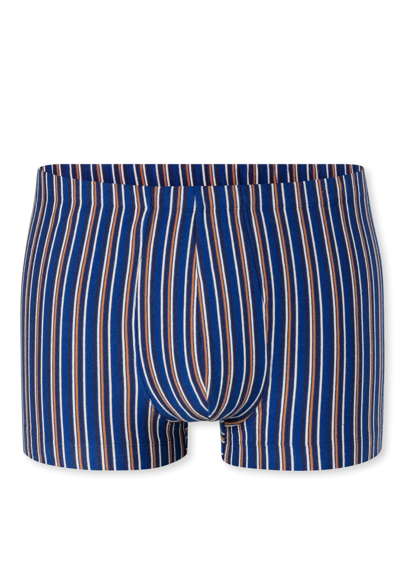 Enge Boxershorts Dunkelblau gestreift - 95/5