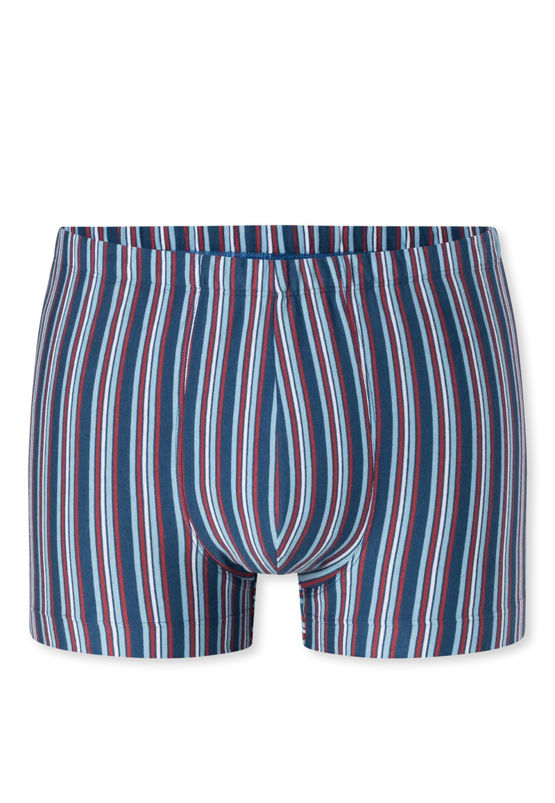 Enge Boxershorts Blau/Rot gestreift - 95/5