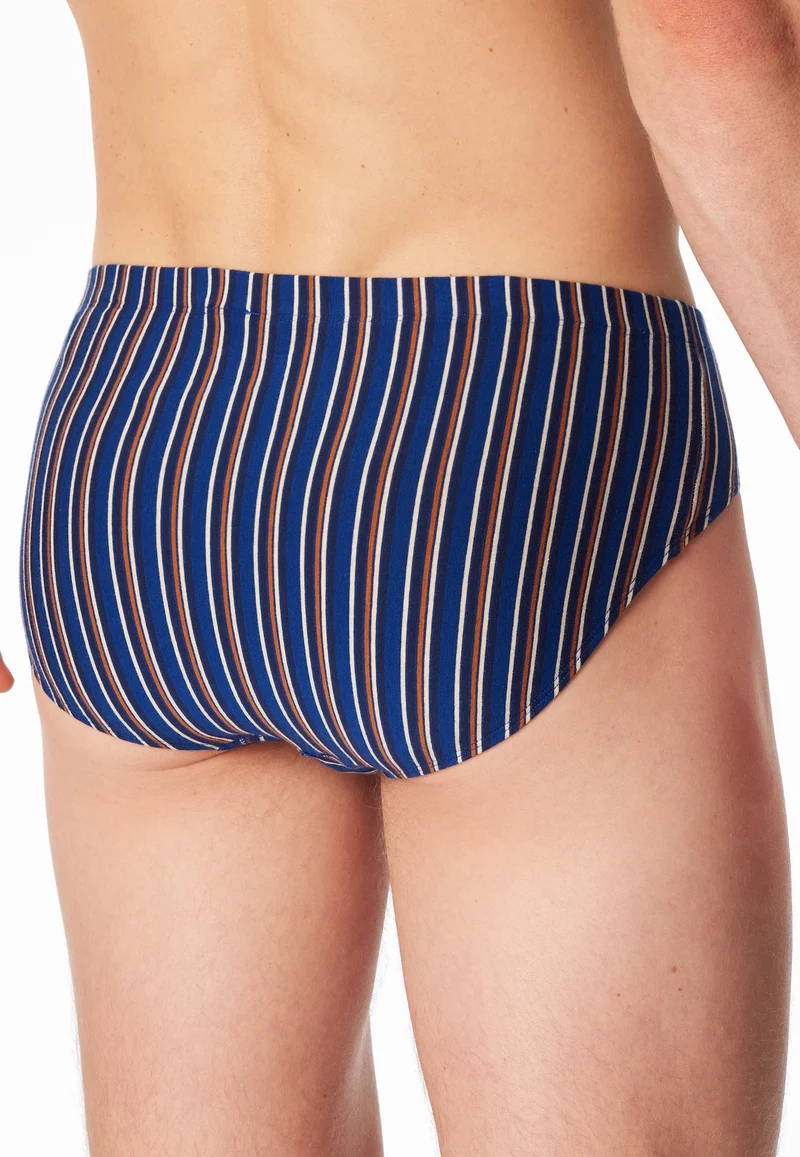 Slip Dunkelblau gestreift - 95/5