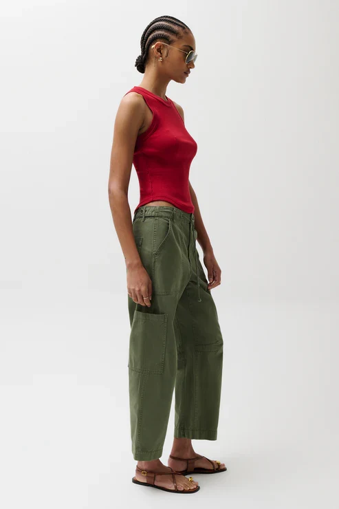Pantalon utilitaire à jambe large Sabrina