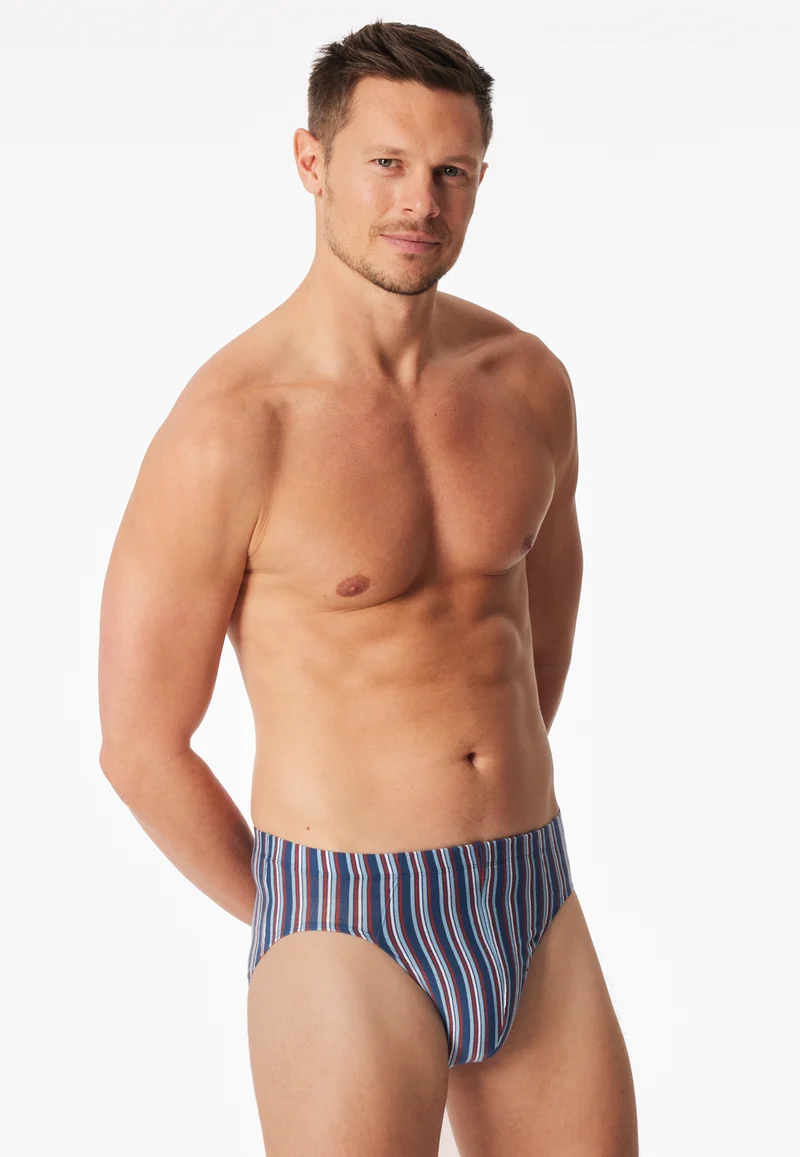 Slip Blau/Rot gestreift - 95/5