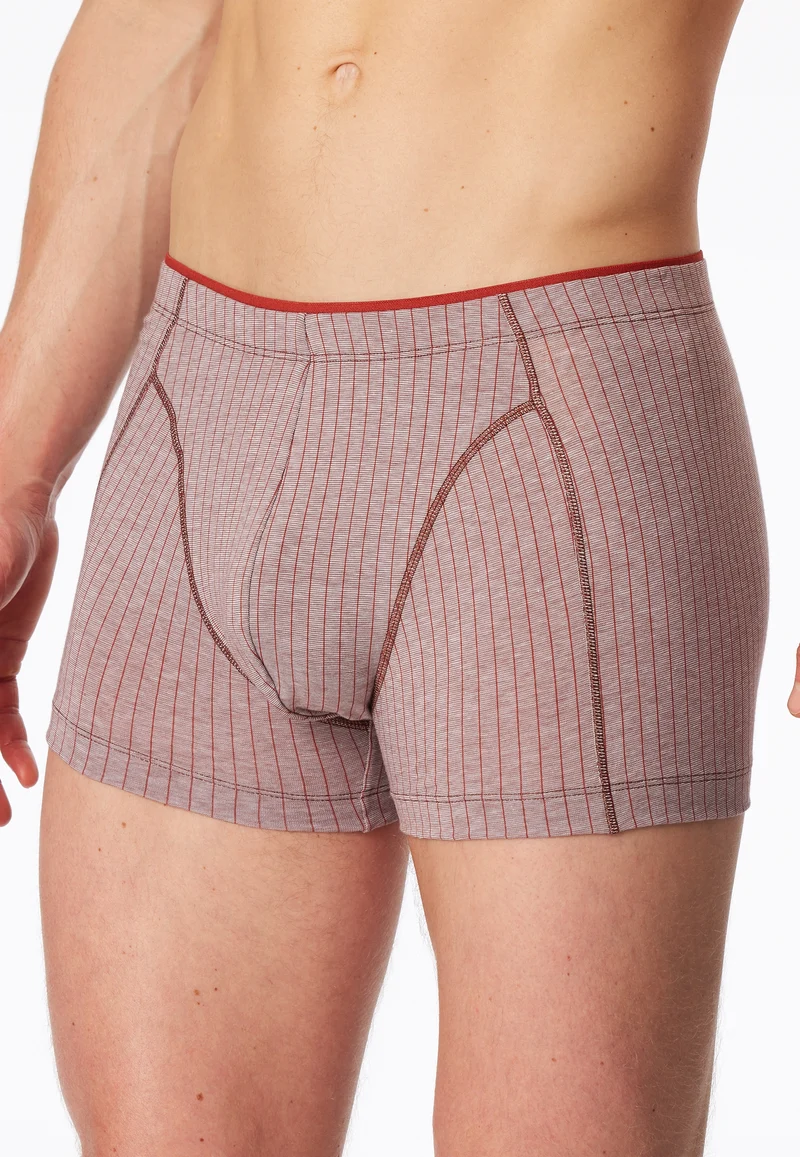 Enge Boxershorts Rot gestreift - 95/5